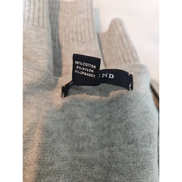 Lands' End Women's XL 18-20 Gray Cardigan Button Up Long Sleeve Sweater - Picture 5 of 6